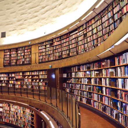 We found out about this magical library from my Wallpaper City Guide for Stockholm. There's something beautiful about piles and piles of books and my inner compulsive sorter took great satisfaction in knowing that they were all perfectly categorized and laid out.